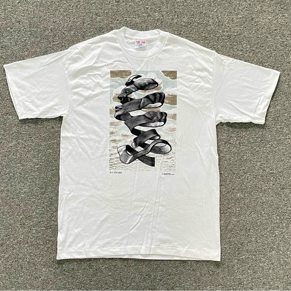 M.C. Escher vintage tee XL